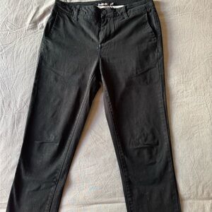 RSQ Slim Black Chinos